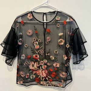 Flower blouse